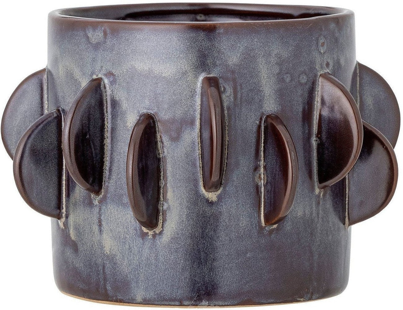 [product_category]-Bloomingville Roza Flowerpot, Grey, Stoneware-Bloomingville-5711173316526-82060456-BLO-1