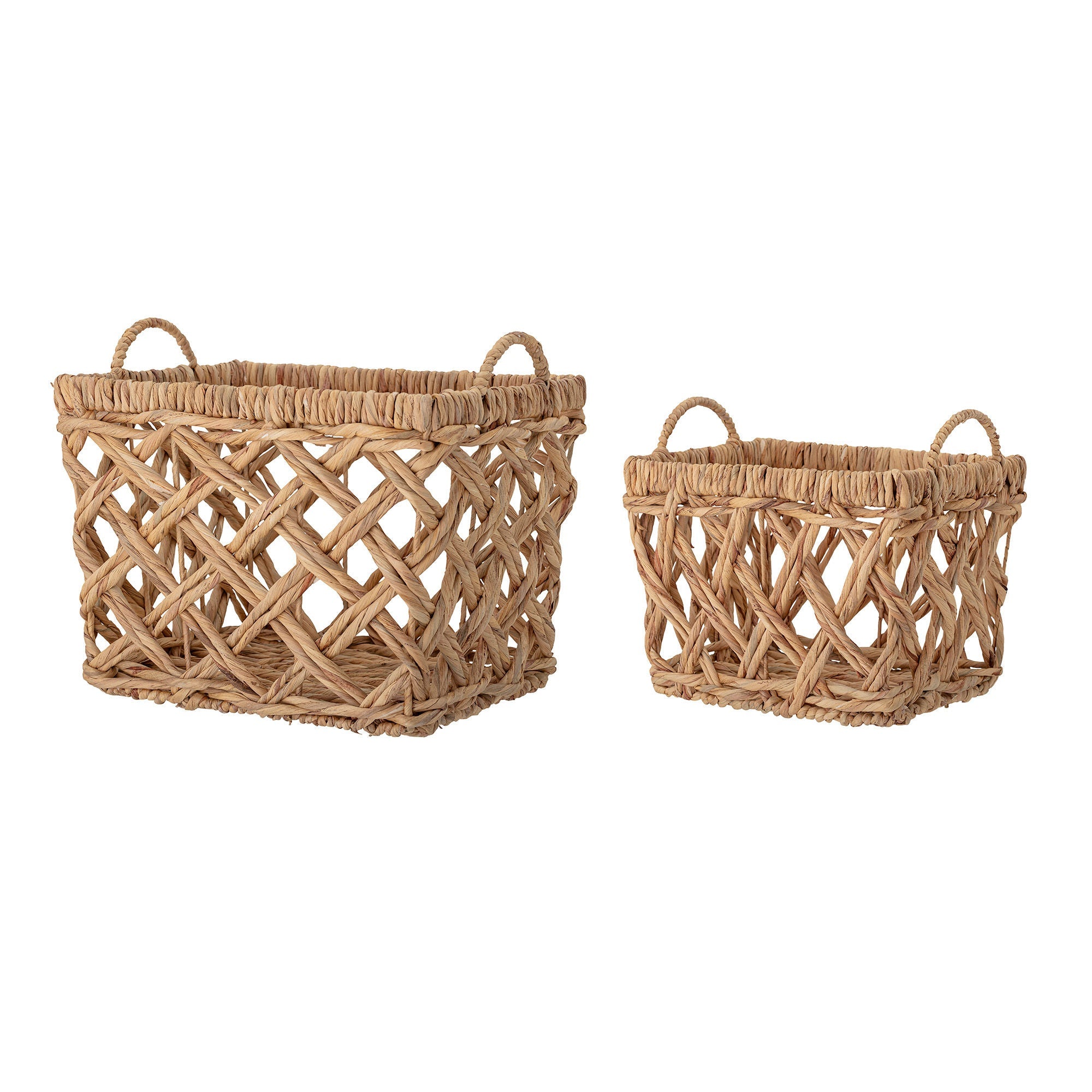 [product_category]-Bloomingville Sadia Basket, Nature, Water Hyacinth-Bloomingville-5711173264315-82050251-BLO-2