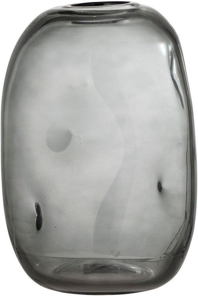 [product_category]-Bloomingville Vinda Vase, Grey, Glass-Bloomingville-5711173281527-82053370-BLO-1