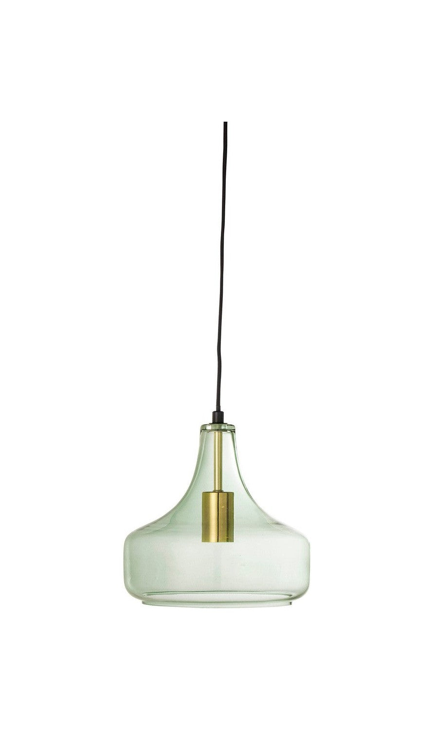 Bloomingville Yuser Pendant Lamp, Green, Glass