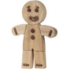 Boyhood Gingerbread Man Wooden Figure, Oak, Small