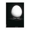 Brainchild Egg Classic Poster Without Frame 30x40 Cm, Black Background