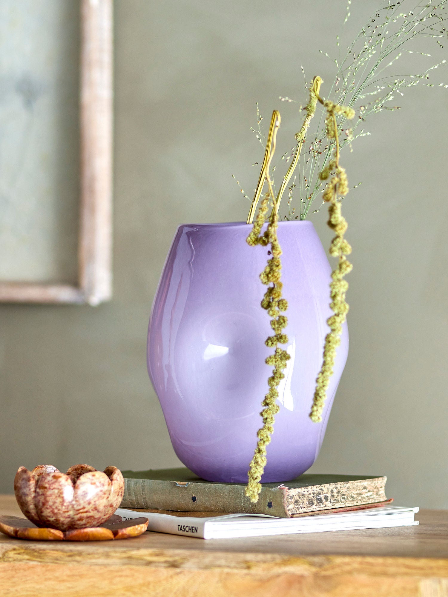 Creative Collection Lilac Vase, Purple, Glass