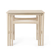 Carl Hansen Ch004 Nesting Side Tables, Oak Soap