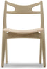 Carl Hansen Ch29 P Chair, Oiled Oak/Beige Leather