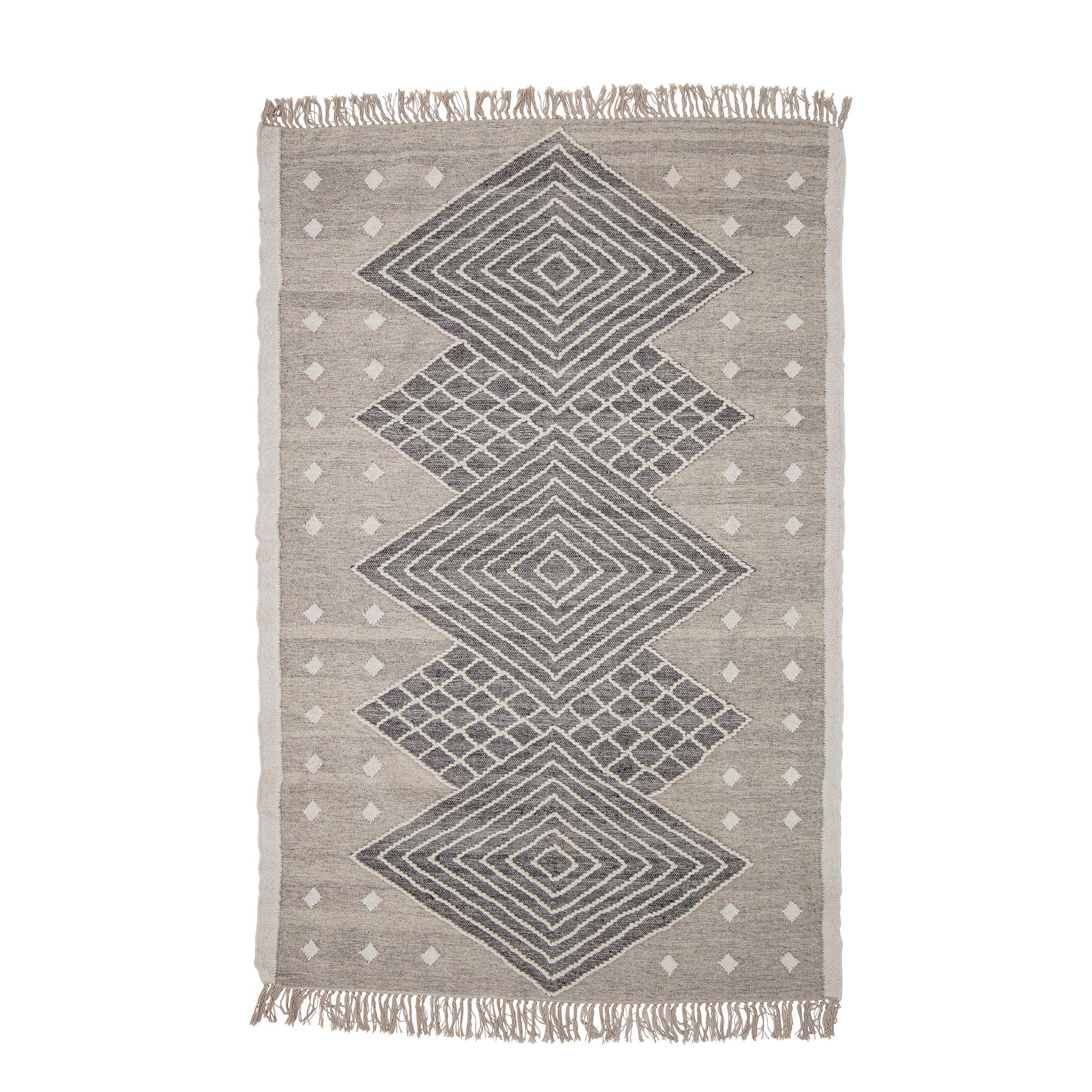 [product_category]-Creative Collection Esme Rug, Grey, Wool-Creative Collection-5711173286010-82055423-BLO-2