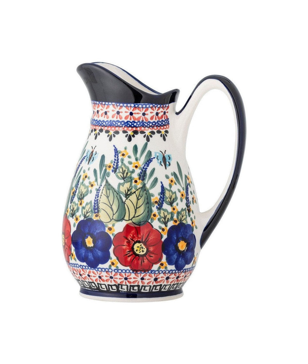 [product_category]-Creative Collection Florist Jug, Red, Stoneware-Creative Collection-5711173330652-82061277-BLO-1