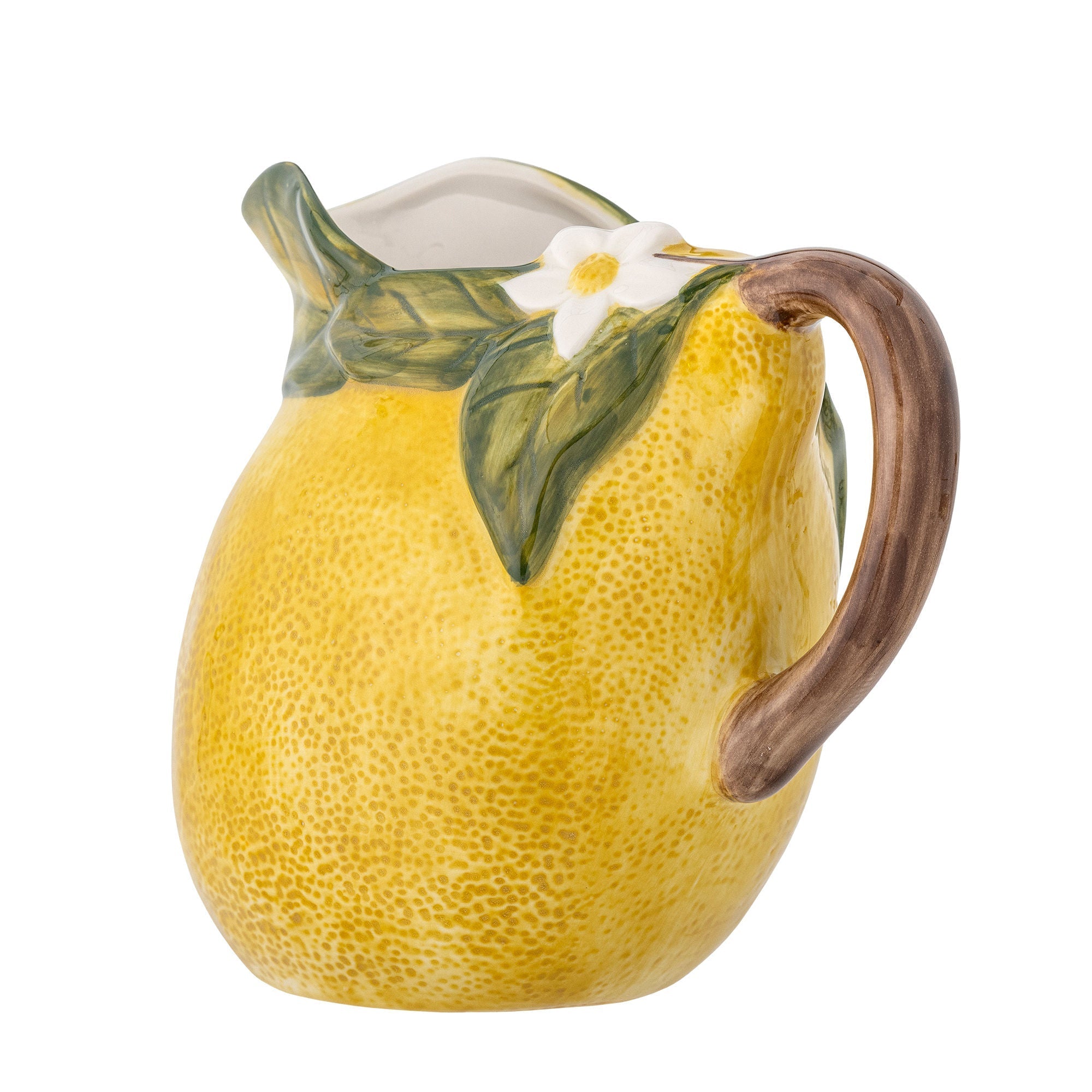 [product_category]-Creative Collection Limone Jug, Yellow, Stoneware-Creative Collection-5711173331017-82061439-BLO-3