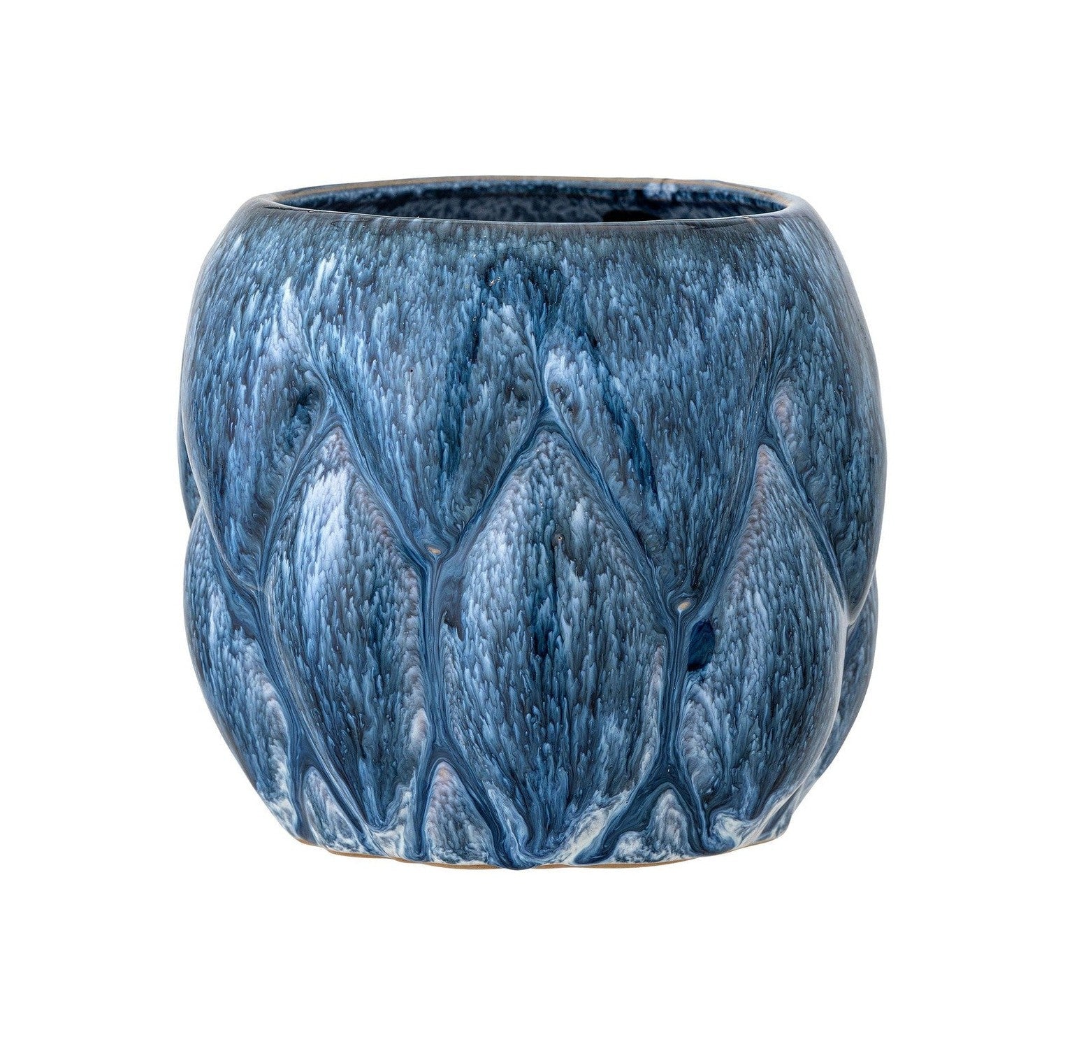 Creative Collection Posey Flowerpot, Blue, Stoneware