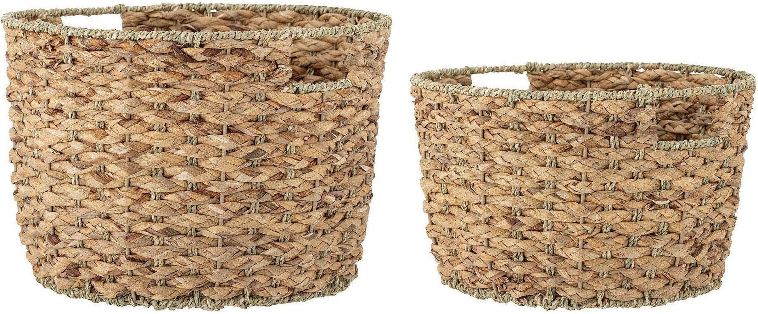 [product_category]-Creative Collection Rime Basket, Nature, Water Hyacinth-Creative Collection-5711173319008-82064157-BLO-1