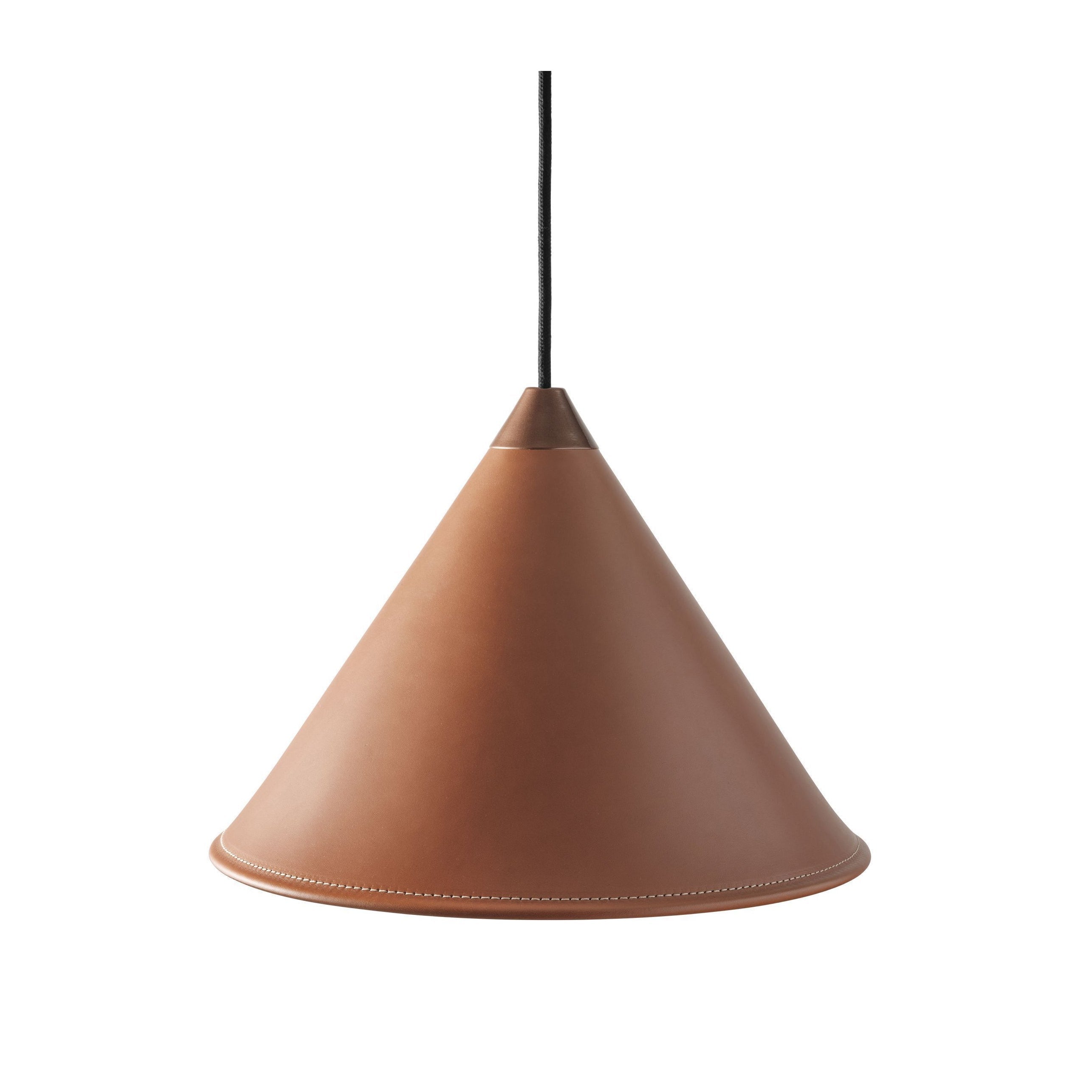 [product_category]-Cuero Namibia Pendant ø 25 Cm, Polo/Copper With Black Cable-Cuero-7340172636694-1500333-CUE-1