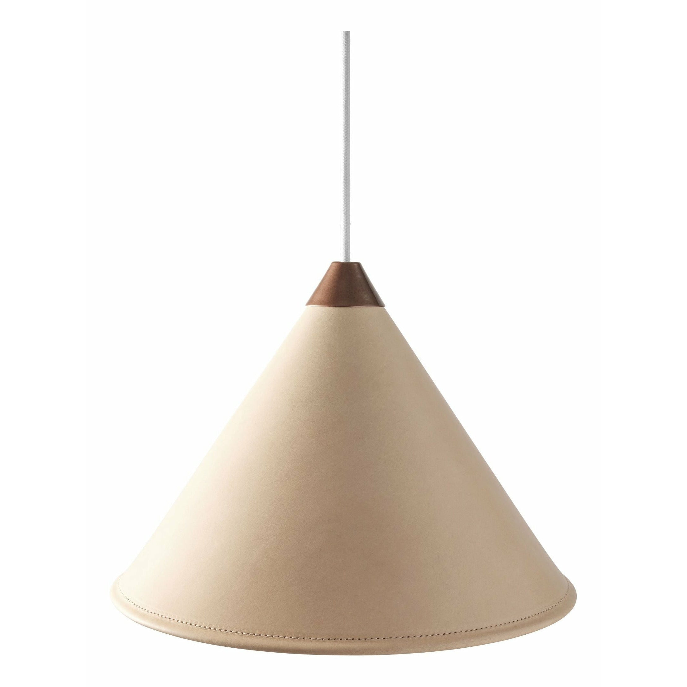 [product_category]-Cuero Namibia Pendant ø 45 Cm, Crude Nature/Copper With White Cable-Cuero-7340172636472-1520532-CUE-1