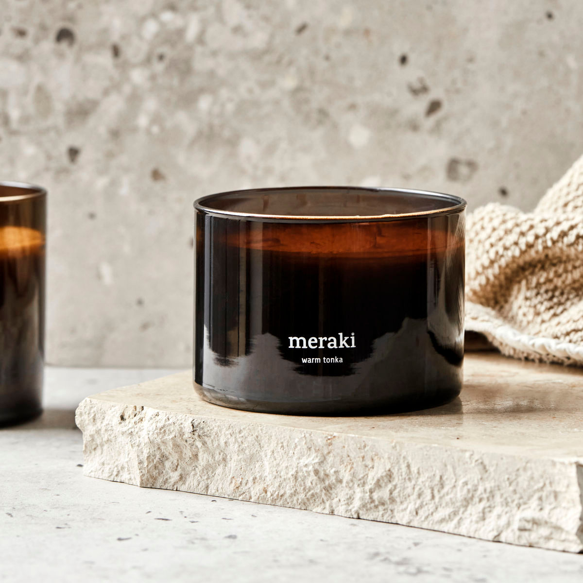 Meraki Scented candle, Warm tonka