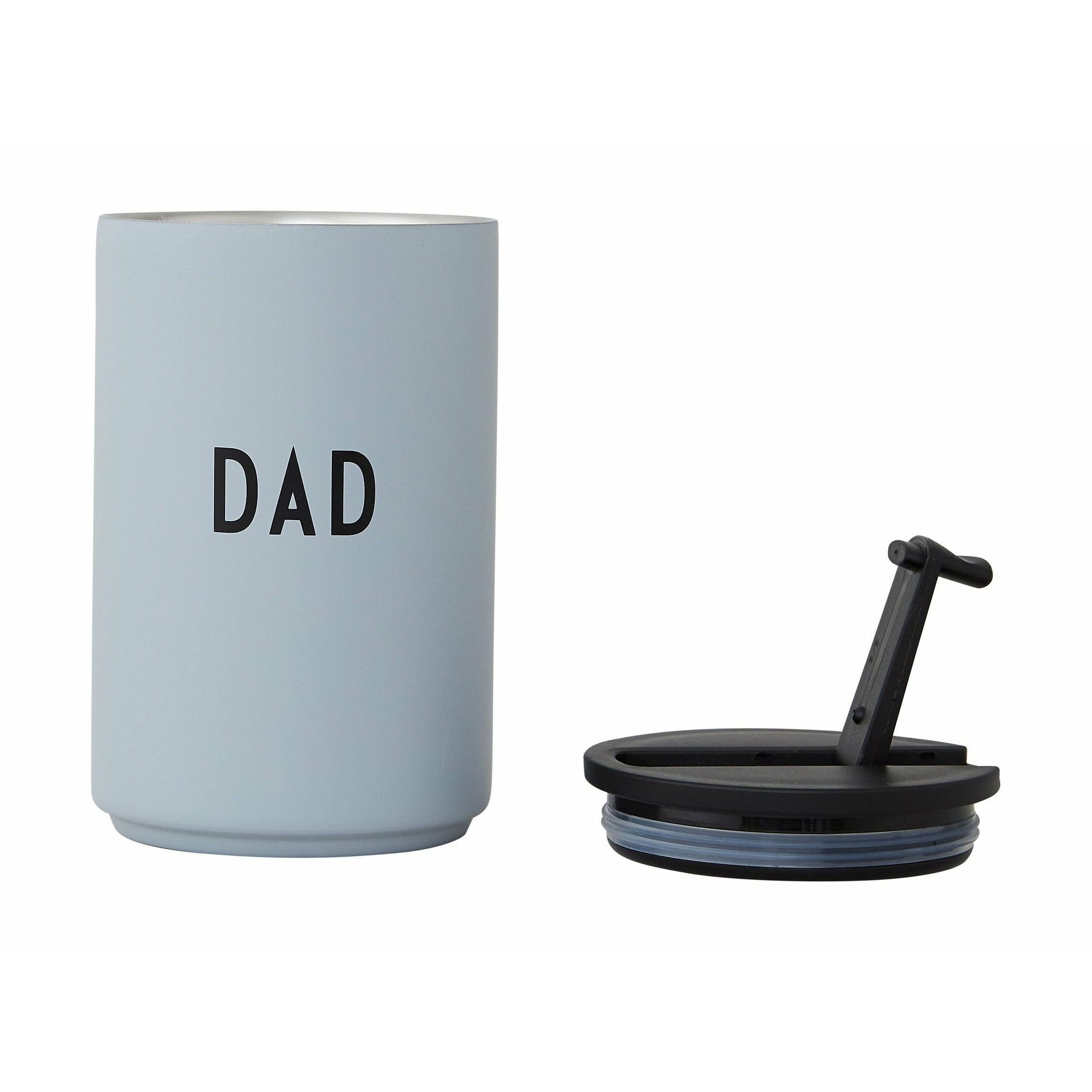 [product_category]-Design Letters Insulated Cup Dad, Light Gray-Design Letters-5710498186937-30101003LGTGREYDAD-DES-1