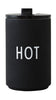 Design Letters Insulated Cup, Hot/Black