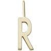 Design Letters Bogstav Charm A-Z 16 Mm, Guld, R