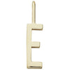 Design Letters Bogstav Charm A-Z 16 Mm, Guld, E