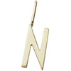 Design Letters Pendant A Z 30 Mm, Gold, N