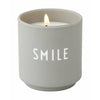 Design Letters Duftlys Smile Lille, Cool Grey