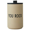 Design Letters Termokop Beige, YOU ROCK