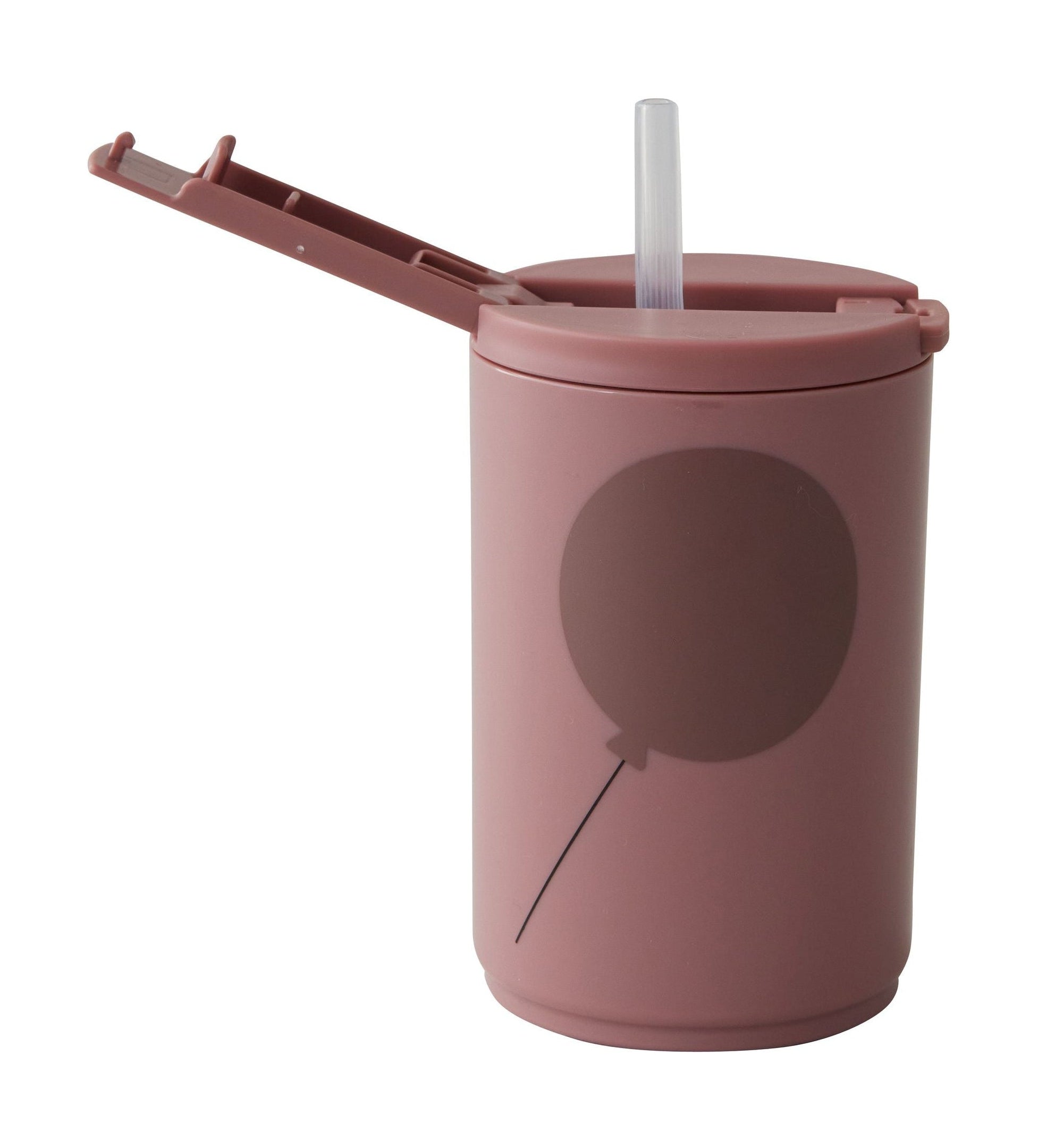 [product_category]-Design Letters Travel Straw Mug 330 Ml, Ash Rose-Design Letters-5710498191429-20106006ARBALLOON-DES-1