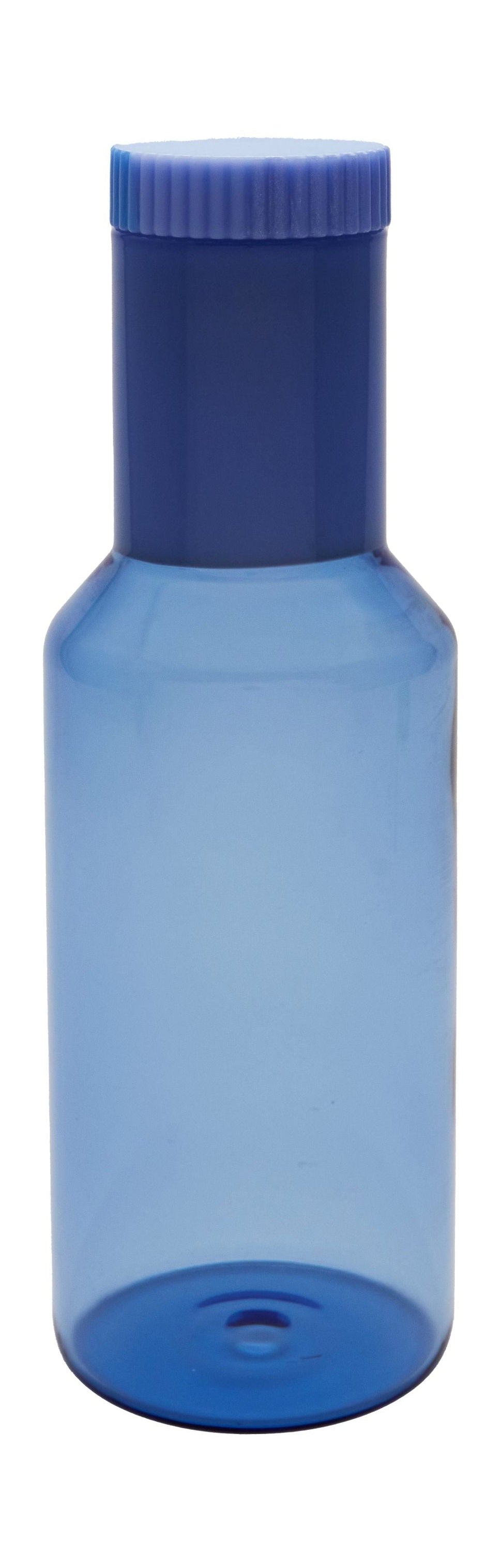 [product_category]-Design Letters Tube Carafe Made Of Glass, Blue/Milky Blue-Design Letters-5710498191665-10101402BLUMILKBLU-DES-1