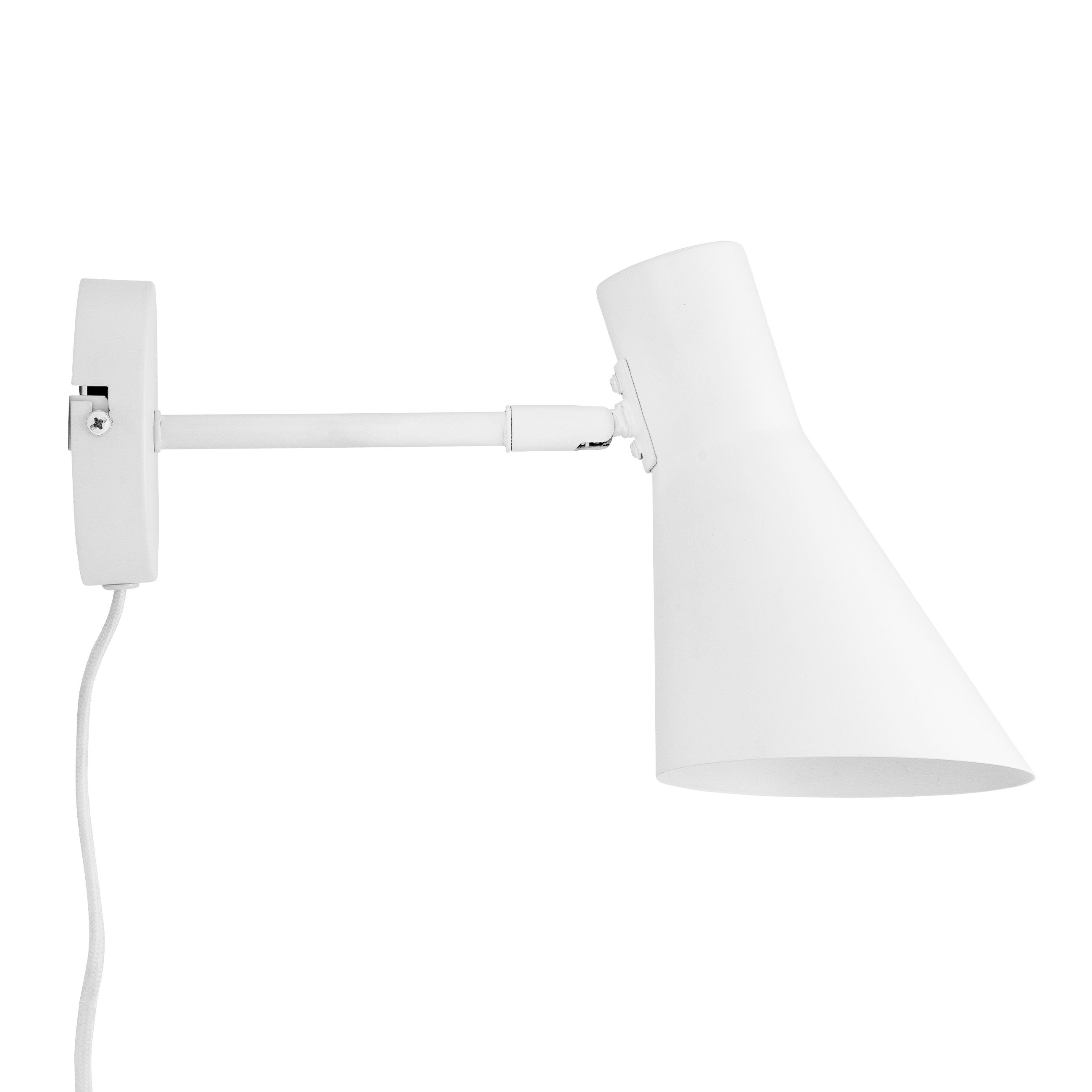 [product_category]-Dyberg Larsen Dl12 Wall Lamp, White-Dyberg Larsen-5704709070412-7041-DYB-1