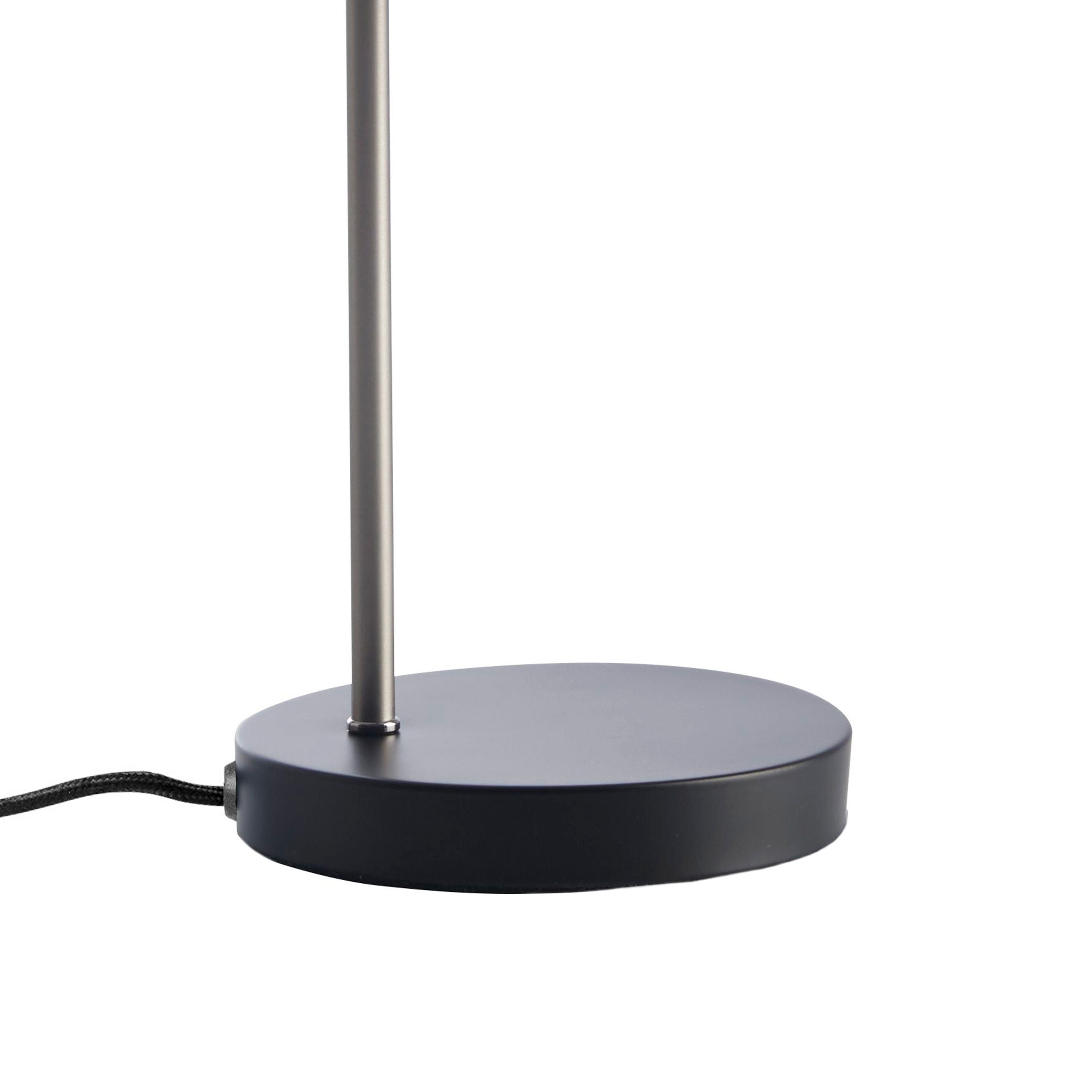 [product_category]-Dyberg Larsen Ocean Table Lamp, Black/Steel-Dyberg Larsen-5704709070467-7046-DYB-3