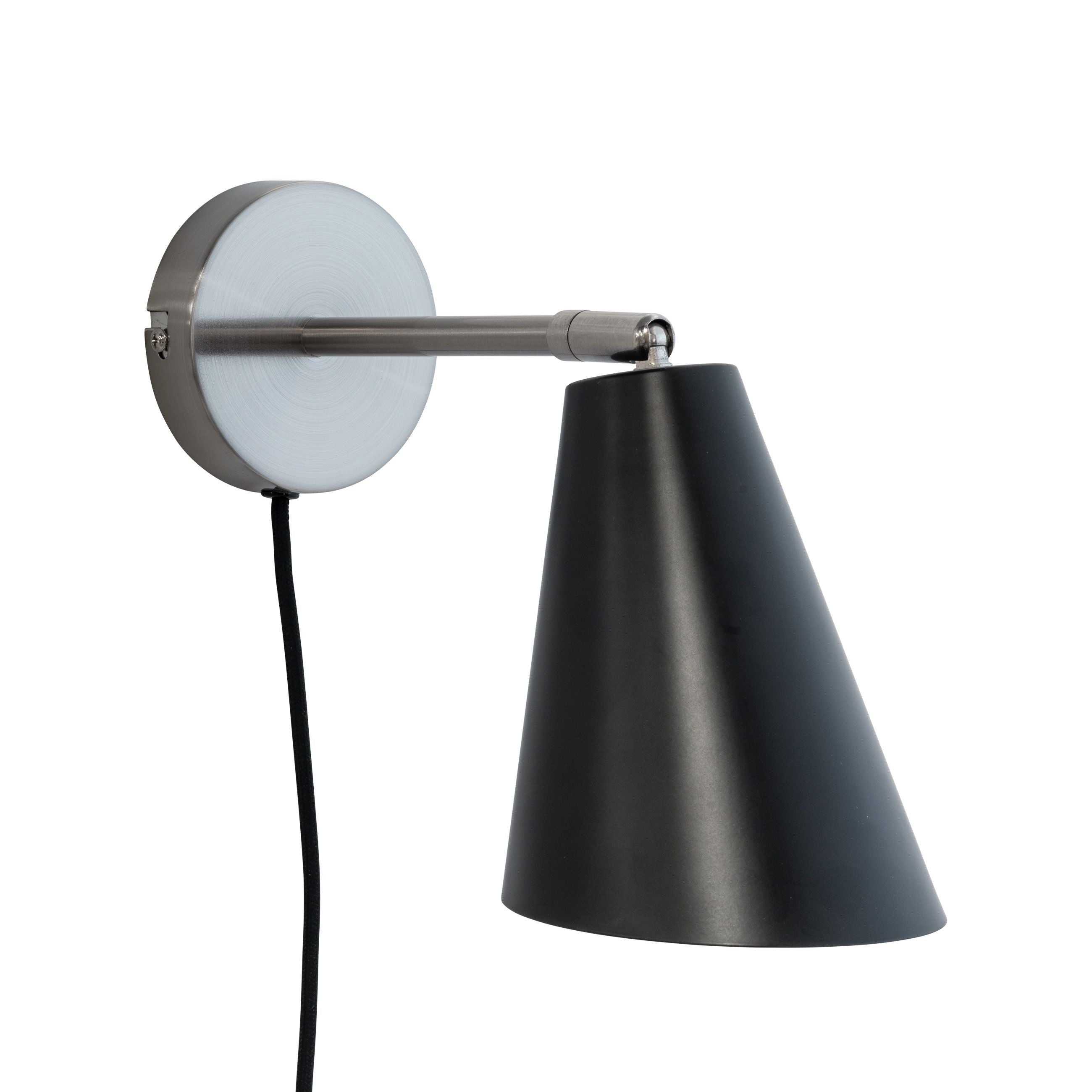 [product_category]-Dyberg Larsen Oswald Table Wall Lamp, Black/Steel-Dyberg Larsen-5704709072720-7272-DYB-3