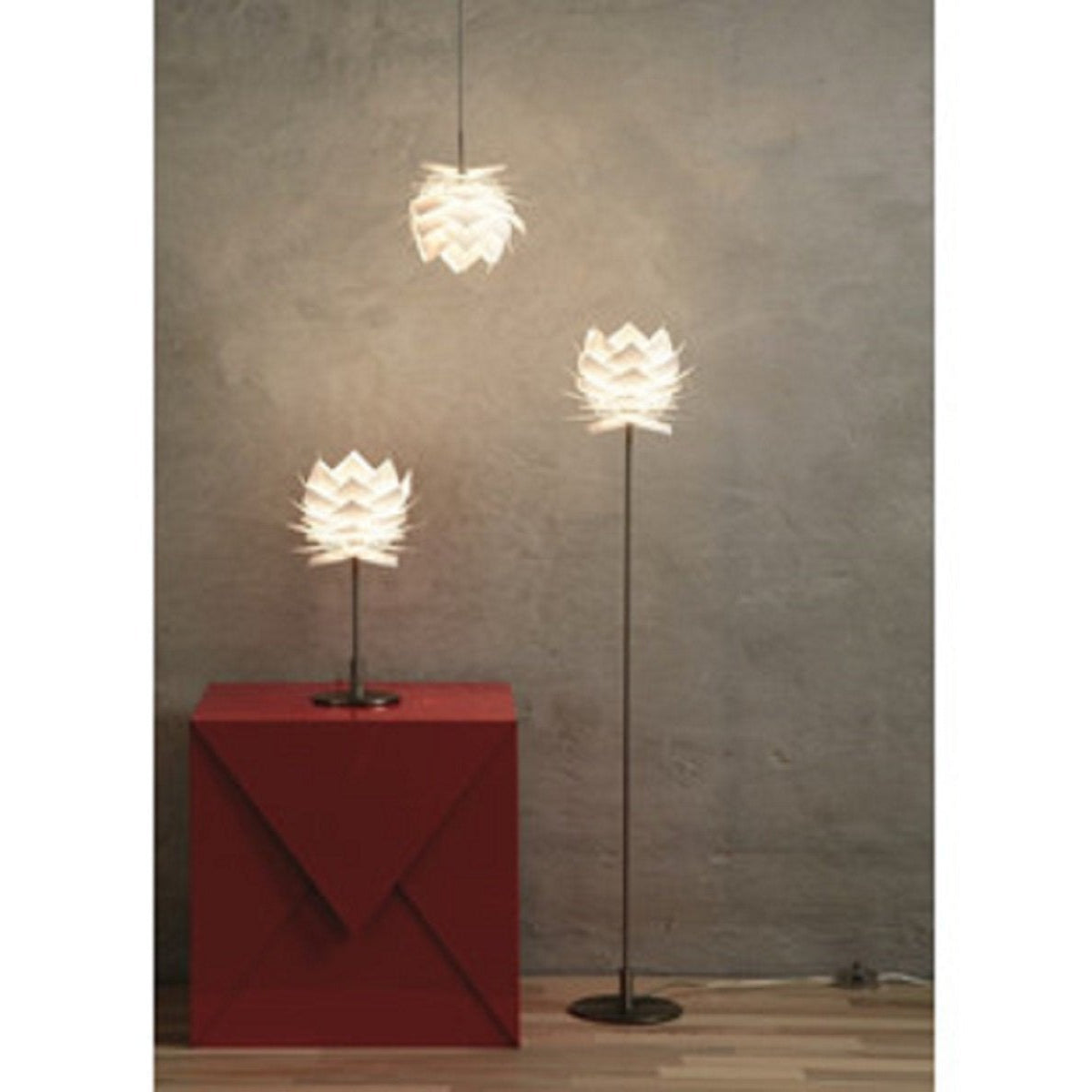 [product_category]-Dyberg Larsen Pine Apple Pendant White Medium, ø45-Dyberg Larsen-5704709060048-6004-DYB-3