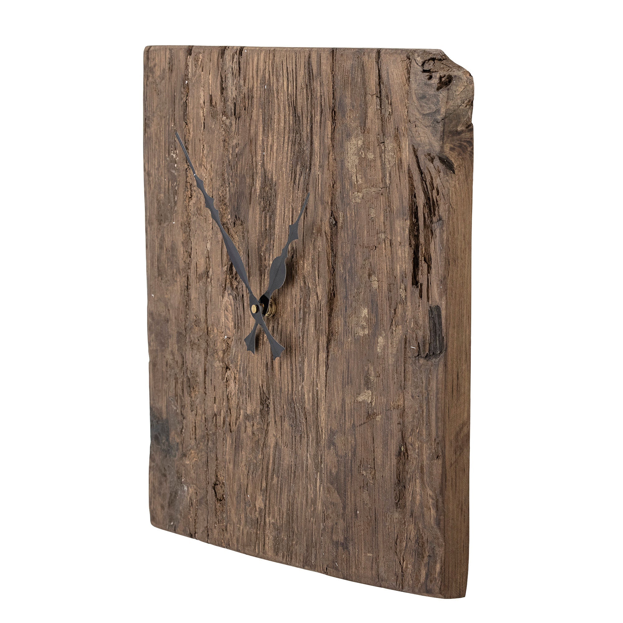 Creative Collection Sarai Wall Clock, Brown, Reclaimed Wood