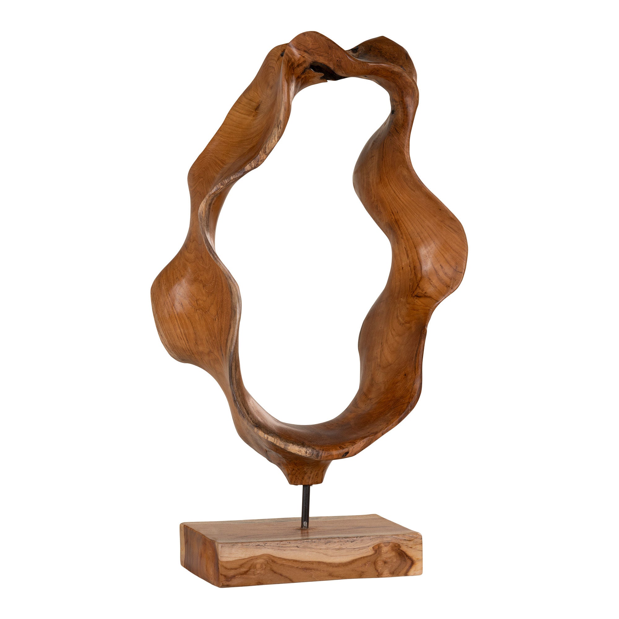 House Nordic Donato Teak Sculpture