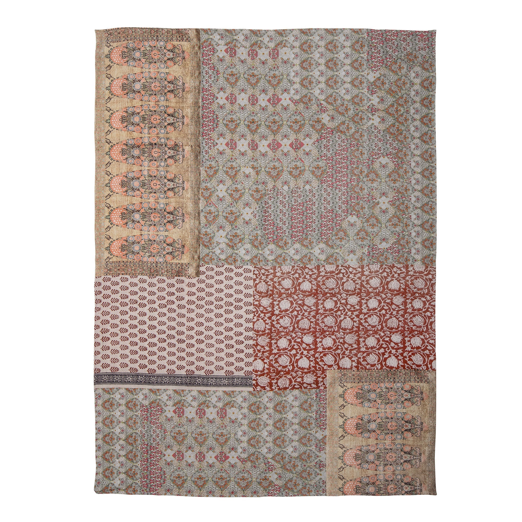 Creative Collection Ysolde Rug, Red, Cotton