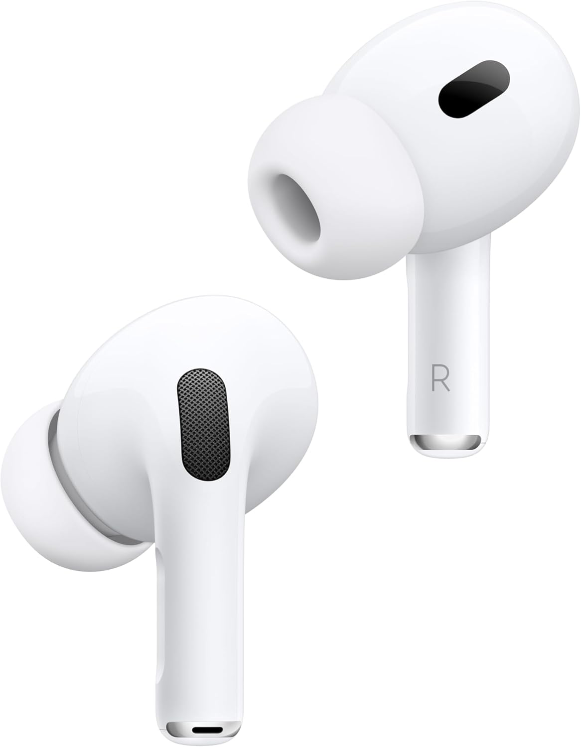 Apple AirPods Pro 2 langattomat in-ear kuulokkeet, Bluetooth-kuulokkeet, aktiivinen melunvaimennus, kuunteluaputoiminto, läpinäkyvyystila, personoitu 3D-ääni, Hi-Fi-ääni, H2-siru, lataus USB-C:n kautta 