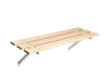 Essem Design Bench 67 Birch 45 Cm, White