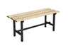 Essem Design Bench 68 Birch 45 Cm, Black