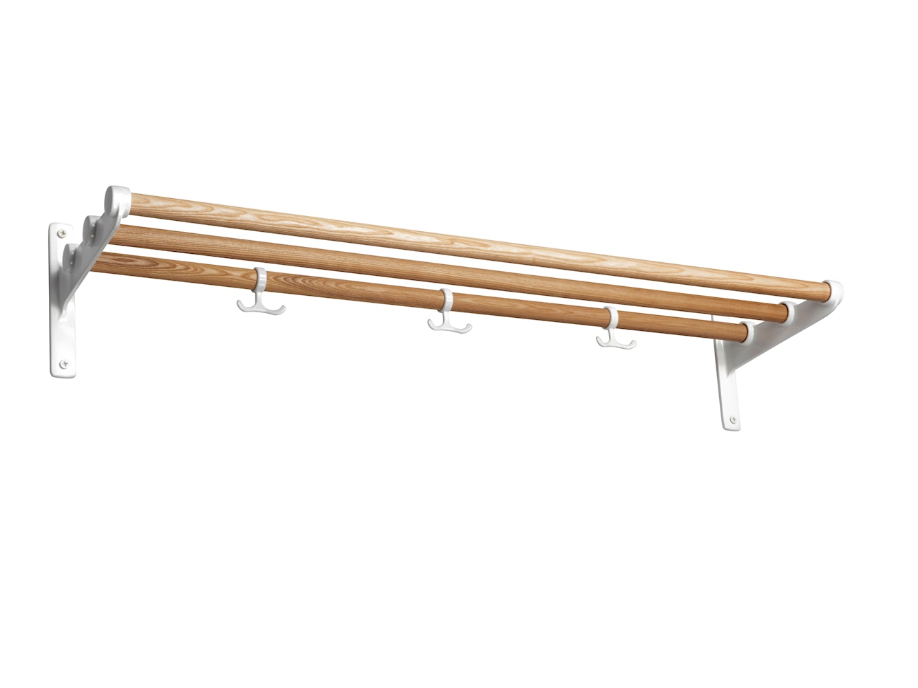 [product_category]-Essem Design Nostalgi Hat Shelf/Shoe Rack Ash, White-Essem Design-7392157030560-093-ESS-1