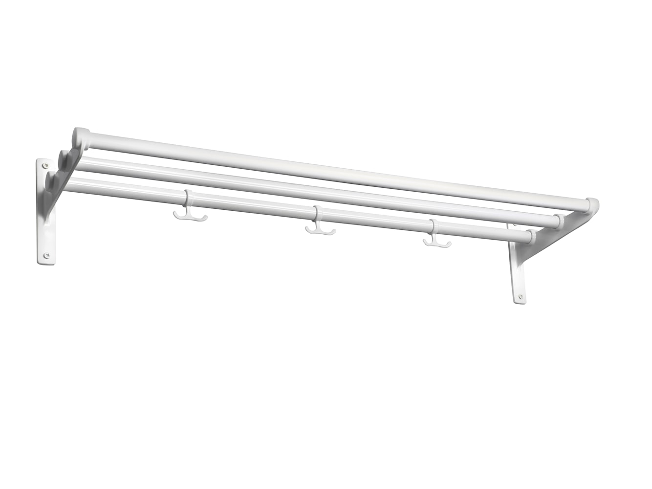 [product_category]-Essem Design Nostalgi Hat Shelf/Shoe Rack, White-Essem Design-7392157003427-042-ESS-1