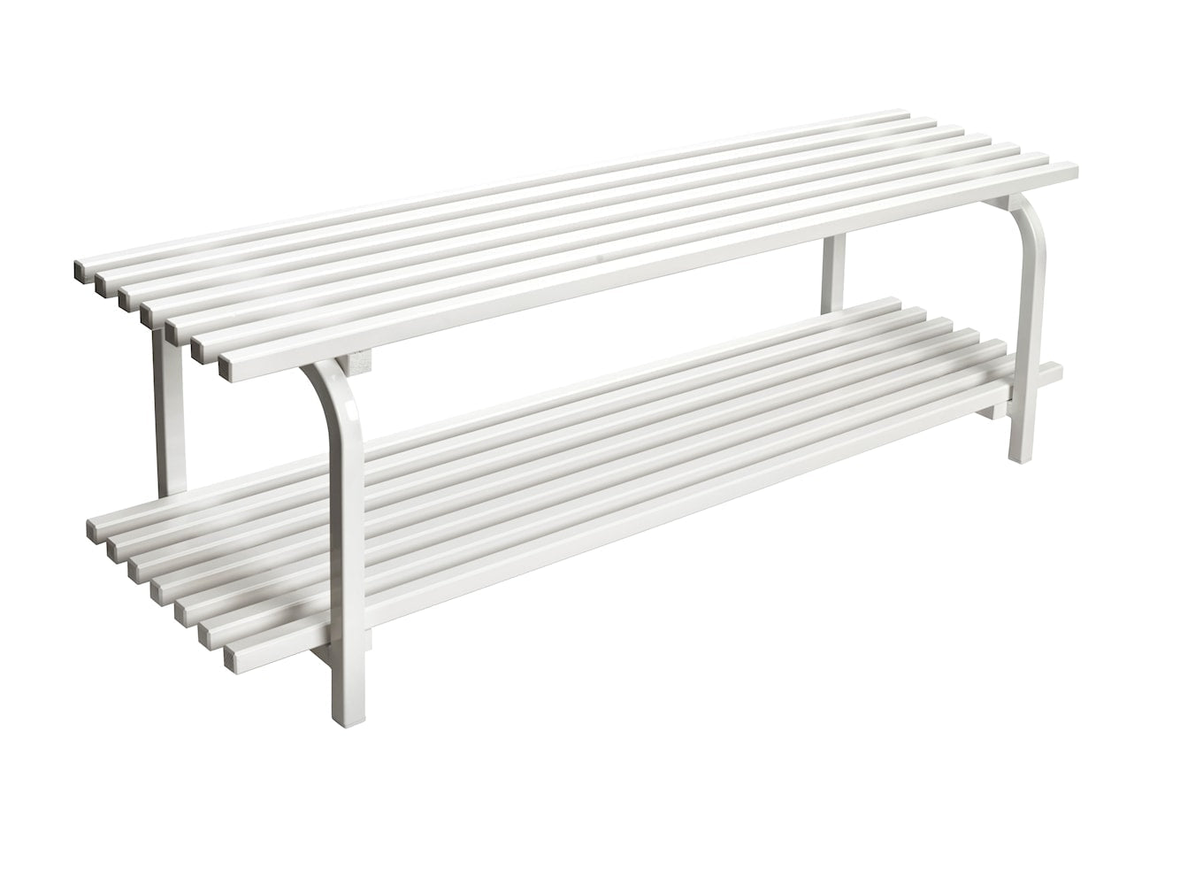 [product_category]-Essem Design Sara Shoe Rack Freestanding 120 Cm, White-Essem Design-7392157020127-101SF-120 V/V-ESS-1