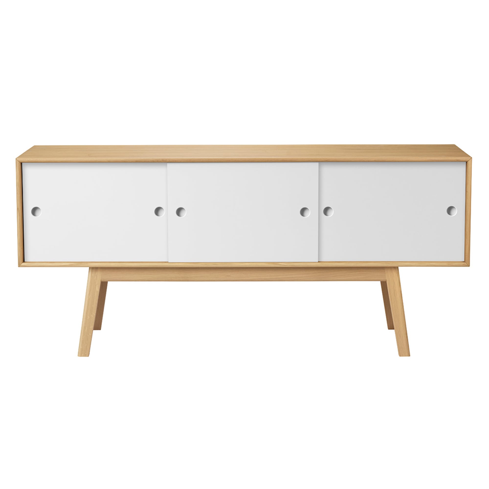 Fdb Møbler A85 Butler Sideboard, Oak/White