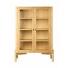 Fdb Møbler A90 Boderne Display Cabinet Oak Natural, H: 127 Cm