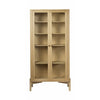 Fdb Møbler A90 Boderne Display Cabinet Oak Natural, H: 178 Cm