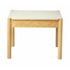 Fdb Møbler C44 Coffee Table 60x60 Cm, Natural/Beige Grey