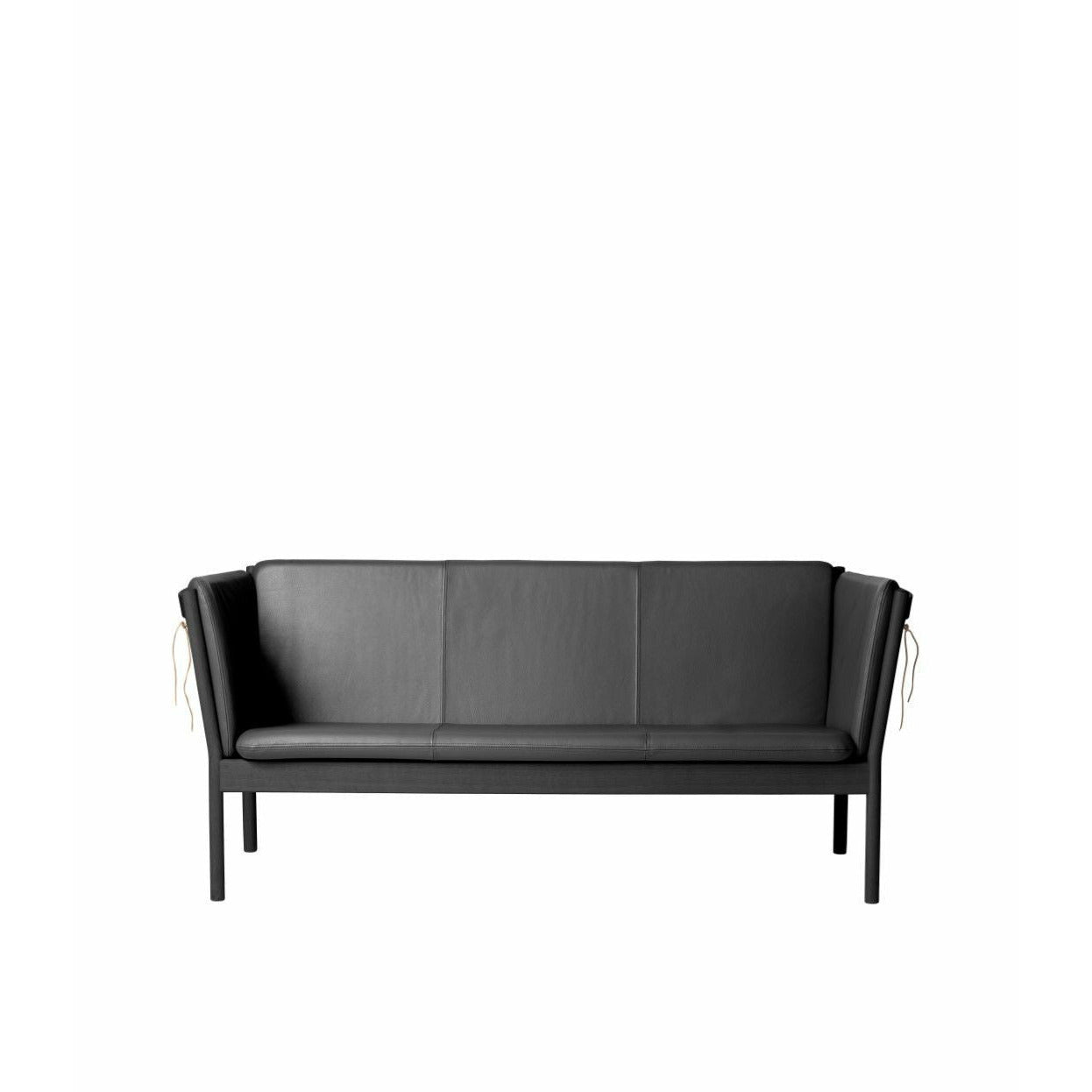 FDB Møbler J149 3-Personers Sofa, Sort/Sort