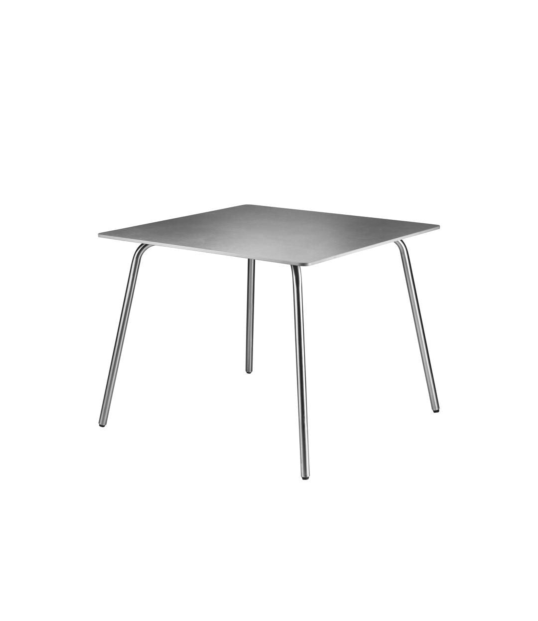 Fdb Møbler M21 Teglgård Garden Table Steel/Stone, 90x90 Cm