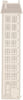 Ferm Living Abode Growth Chart, Undyed Off White