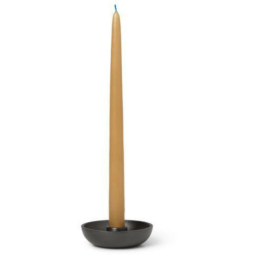 [product_category]-Ferm Living Bowl Candleholder Single, Black-Ferm Living-5704723274742-1104264508-FER-2