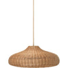 Ferm Living Braided Lampshade Disc, Natural