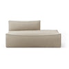 Ferm Living Catena Sofa Open End Højre L301 Rich Linen, Natural