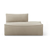 Ferm Living Catena Sofa Open End Højre S301 Rich Linen, Natural